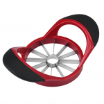 Roostevaba teras l&otilde;ika &otilde;un s&uuml;damikuni viilutaja majapidamise suur plastk&auml;epide press puuvili seemnetest eraldaja loomingulised puuviljat&ouml;&ouml;riistad 1PCS punane