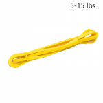 Vastupanupaelad Treenivad elastsed naturaalsest lateksist treeningu tugevuskummipaelad kollane
