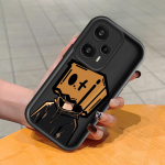 Pehme silikoonist ruudukujulise redeliga printimismustriga telefoni korpus, t&auml;iskaanega kaamera p&otilde;rutuskindel kaitse kummist &uuml;mbris Xiaomi Redmi jaoks Xiaomi Poco M2 valge