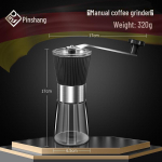 304 roostevabast terasest kaasaskantav k&auml;sitsi v&auml;ndaga kohviveski &ndash; mitmeotstarbeline, suure mahutavusega ubade jahvataja koduseks kasutamiseks