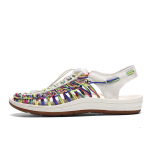 Suvised meeste sandaalid Ehtsast nahast Meeste vabaajajalatsid Meeste Meeste Nahast Sandaalid Meestele Rannajalatsid Rooma meeste kingad 44 valge