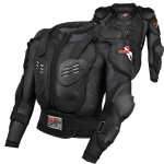 Pro-Bikeri mootorrataste kaitsev soomusjope, kogu keha kaitseriided motokrossi kilpkonna seljakaitse mootorratta jakid XL must