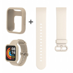 Silikoonrihm koos &uuml;mbrisega Redmi Watch 2 Lite kaitsekesta k&auml;ev&otilde;ru asendus Xiaomi Mi Watch Lite kaitse&uuml;mbrisele Redmi Watch 2 Lite