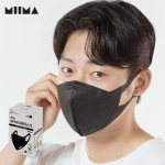 MIMA health mask large size 30 pieces (KF94) white/black, choose 1 Large White 30 Piece KF94