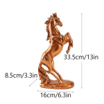Uued Hiina Feng Shui Kaunistused 12 Sodiaagi Hobune Eduks Kontorikaunistused Avamispidu Kolimine Uue Maja Kaunistus Kingitus horse ornament gray