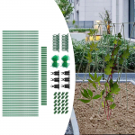 Cucumber Trellis with Netting 122 Cmx122 cm Easy to Install A Frame Garden Plant Support for