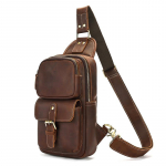 Meeste rinna kott t&auml;isnahast &uuml;he &otilde;larihmaga kott retro suure mahutavusega crossbody kott
