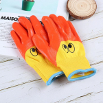 A Pair Breathable Children Garden Glove Durable Waterproof Protective Gloves