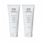 Dr.AG Cica Repair Cream 50ml x 2 | Korean Centella Skincare | K-Beauty Soothing Moisturizer for Sensitive & Acne-Prone Skin 50ml x 2