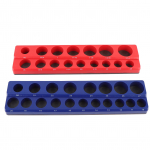12-tolline ajamiga magnetiline padrunikorraldaja, v&otilde;imas magnet, meetriline SAE padrunihoidik, alused, 2 tk