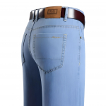 Kvaliteetsed meeste Tencel &otilde;hukesed teksad Klassikaline mood &auml;ri vabaaja vaba sirge s&auml;&auml;rega teksap&uuml;ksid Meeste stret&scaron;id br&auml;ndi p&uuml;ksid 28