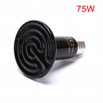 1 tk uusim soojuskiirguri lambipirn, mitmek&uuml;lgne lemmikloomade roomajate kaug-infrapuna keraamiline k&uuml;ttelamp 75W