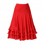 Flamenco ballitantsukleit L&uuml;hike seelik Naiste pidulik kleit, V&ouml;&ouml;&uuml;mberm&otilde;&otilde;t 60-98cm