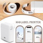 Sildimasin koos lindiga, kaasaskantav Bluetooth termiline, kleepsumasin mitme malliga organiseerimiseks kodu k&ouml;&ouml;k kool One Size beige