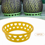 10 Pack Round Fruit Stand, Watermelon Holder, Easy to Clean, Anti-Roll Melon Holder for Pomelo,
