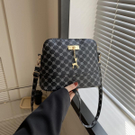 Uus moodne retro PU-nahast v&auml;ikese kestaga &otilde;lakott Vabaaja hirve ripatsidega kott Ristkehaga kott Vintage tr&uuml;kitud t&otilde;mblukuga naiste k&auml;ekott 22.5x9.5x17.5cm