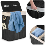 Bambusest pesukorv kaanega 100 l Massido