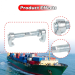 Shipping Container Connector Bridge Fitting Clamp Together 33 cm for Stacking