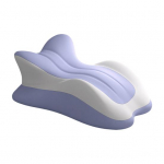 Paaride tuharipadi 3D kumer laineline seljapadi mitmepositsiooniline tugi m&auml;luvahust kiilpadi voodis lamamiseks ja istumiseks paaride intiimsus B lilla