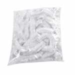 Korduvkasutatav &uuml;hekordne toidukate plast&uuml;mbris Vastupidavad elastsed toidukaaned kausside jaoks Elastsed taldrikukatted k&ouml;&ouml;gitoidu s&auml;&auml;stukoti jaoks 100PCS