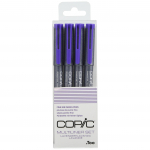 Liiga Copic Multiliner 4 lillat pliiatsit - Peenjoone joonistus- ja tehnilised pliiatsid