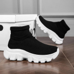 Euroopa-Ameerika naiste &uuml;ksikud kingad 2024 Uus v&otilde;rk, hingav paks talla kerge vulkaniseeritud jalatsid vabaaja ja mugavad 45