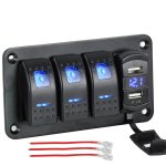 Chaoxinyizu L&uuml;lituspaneel, Veekindel Paadil&uuml;liti, Auto Paat, LED-voltmeeter, L&uuml;lituspaneel, L&uuml;lituspaneel