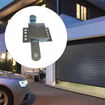 Garage Door Inside Deadlock Easy to Install High Strength Manual Sturdy Security Slide Latch Locking Civilian