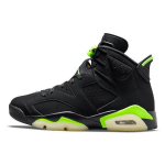 Air Jordan 6 Retro Electric Green Meeste Tossud Must CT8529-003 42.5