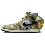 Air Jordan 1 Retro High Utility neutraalsed oliiviv&auml;rvi meeste tossud, rohelised hele-terasest hallid DO8727-200 41