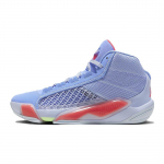 Air Jordan 38 GS Fadeaway Laste tossud Sinine Valgus-MereAstronoomia-Sinine DZ3499-500 36