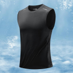 Meeste t-s&auml;rk Camisole varrukateta, vabalt liibuv, sile ja lahe sportimiseks L