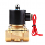 AC 220V 3 4 NC Elektriline Solenoidklapp Tsingisulamist Korpus Vee, &Otilde;li, &Otilde;hu, Gaasi jaoks