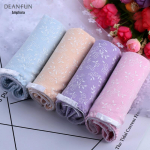 Deanfun Women's Cotton Printed Mid-Waist Briefs - 4 Pack Gift Set XL