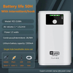 Akvaariumi hapniku &otilde;hupump USB laadimine Laetav aku Majapidamises Kaasaskantav Vaikne Kalastust&ouml;&ouml;riist