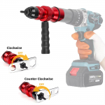 Electric Nut ing AdapterM3 M5 M6 M8 M10 Insert Nut Tool Cordless for Electric Drill Manual ing Tool One Size