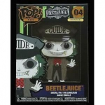Pin's Beetlejuice FUNKO POP! - Grande taille en &eacute;mail noir