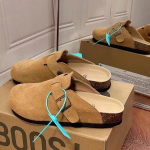 Ametlikud naiste retro Birkenstock paksude tallaga korgist kinnise nina sussid - Mitmek&uuml;lgne trendikas disain k&otilde;ikideks puhkudeks 36