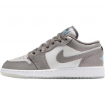 Air Jordan 1 Low SE GS Pewter Photon Dust Blue Chill Laste tossud Hall Lame-Pewter Valge HV4398-014 35.5