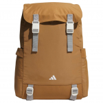 Adidas Taaskasutatud Pol&uuml;estrist Seljakott Tavaline Unisex Liivapruun & Helehall Adidas JW1675