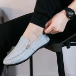 Meeste Mokassiinid Kevad Suvi Meeste Kingad Jalutamine Vabaaja Kerged L&otilde;uend Noorte Kingad Meeste Hingavad Mood Lamedad Peales&otilde;idetavad Paadijalatsid 45