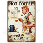 Retro plekkm&auml;rk Vanaaegsed metallist sildid Plaadid Plakatid Maja interj&ouml;&ouml;r Vannitoa seinakunst Seinamaal Esteetiline tuba Kodu sisekujundus Kaunistused 20x30cm