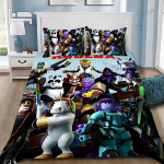 3D M&auml;ng R-Robloxes Tekikott Padjap&uuml;&uuml;r M&auml;ngustseeni Prindiga Voodipesukomplekt T&auml;iskasvanud Poiss T&uuml;druk Magamistoa Kaunistus &Uuml;hekordne Kahekordne Suur 150x200cm-3pcs