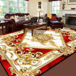 Retro Luksuslikud Pehmed Vaibad Elutuppa Euroopa Dekoratsioon Diivani Ala Libisemiskindlad P&otilde;randamatid Magamistuba Imeilus Vaip Kohandatav 140*200cm