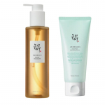 Beauty of Joseon žen&scaron;eniga &otilde;li ja roheliste ploomidega puhastusvahendi komplekt Ginseng Oil Cleanser + Green Plum Gel Cleanser
