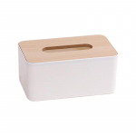 1 tk Luksuslik Bambusest Ristk&uuml;likukujuline Paberk&auml;ter&auml;tikuhoidja - Veekindel, Elegantne Hoidik &Uuml;hekordsete Paberk&auml;ter&auml;tikute jaoks valge