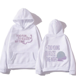 KATSEYE Touch Lyric Huppar Katseye Kingitus Naisele Mehele Populaarne Graafilise Disainiga R&otilde;ivas Pikkade Varrukatega Unisex Vintage Hupparid Streetwear M gray