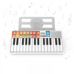 Piano &eacute;lectrique pour enfant - iDance - Bluetooth - 25 touches - Batterie rechargeable - Support tablette