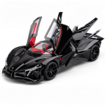 Suur 1/18 Apollo Project EVO Superauto Valatud Sulamist Auto Mudel Heli ja Valgusega T&otilde;mmatav Laste M&auml;nguasi Koguja S&uuml;nnip&auml;evakingitused must