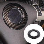 Carbon fiber Style Steering Wheel Ring Trim Fit For Corvette C6 2005-2013